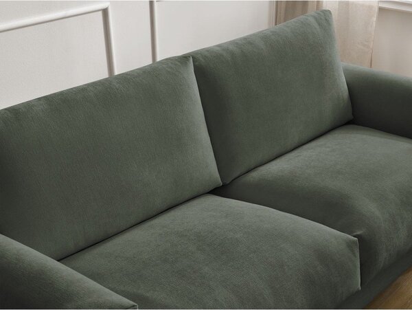 Zelena sofa za spavanje/sklopiva 220 cm Cocoone – Bobochic Paris