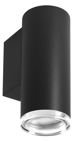 Zidna reflektorska svjetiljka za kupaonicu TURYN 1xGU10/10W/230V IP44 crna
