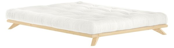 Bračni krevet bez madraca Karup Design Senza Bed Natural, 160 x 200 cm