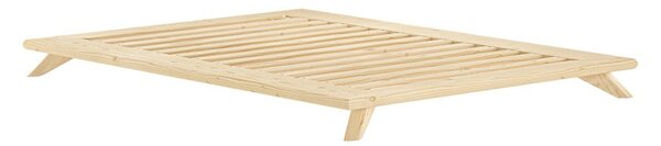 Bračni krevet od borovine s podnicom 180x200 cm Senza – Karup Design
