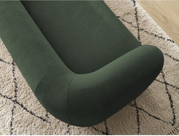 Zelena sofa od šenila 160 cm Celine – Bobochic Paris