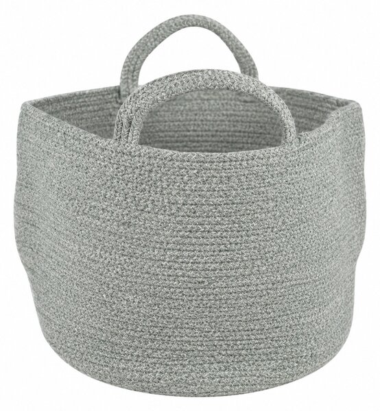 Košara za pohranu s ručkama COTTON HAVEN 35x35 cm - više boja Boja: Růžovohnědá