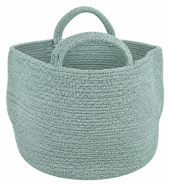 Košara za pohranu s ručkama COTTON HAVEN 35x35 cm - više boja Boja: Růžovohnědá