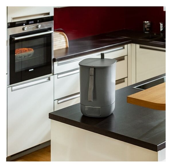 Sivi komposter 10,6 l Bokashi – Plastia