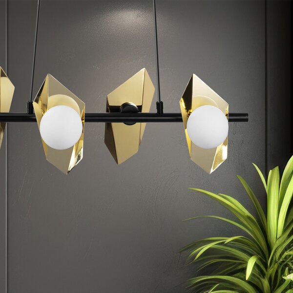 Stropni luster APP1412-CP BLACK GOLD