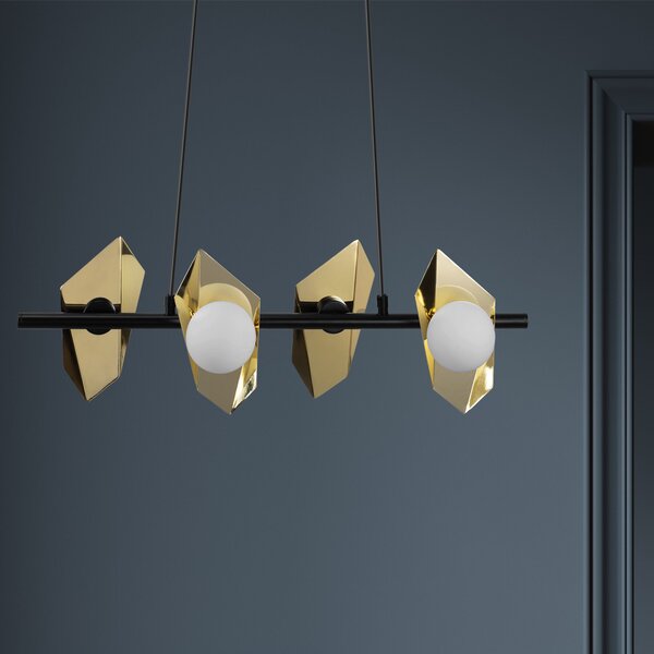 Stropni luster APP1412-CP BLACK GOLD