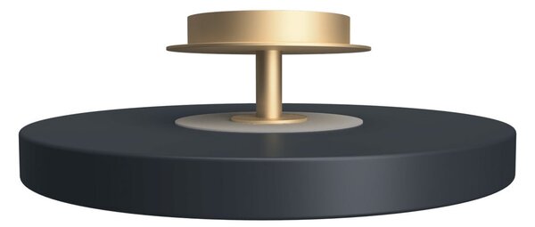 UMAGE LED stropna svjetiljka Asteria UP PLUS, antracit Ø 31 cm CCT, prigušiva, Crno, Dnevni boravak/blagovaonica, Metal