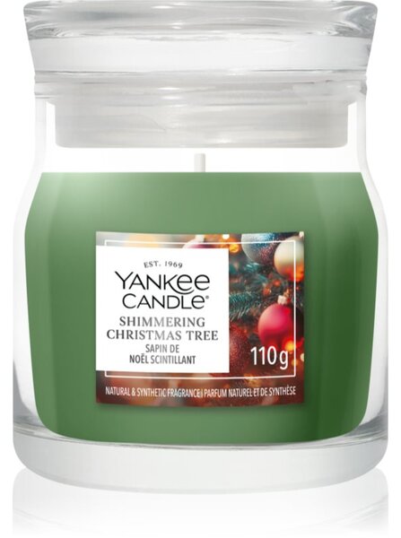 Yankee Candle Shimmering Christmas Tree mirisna svijeća Signature 110 g