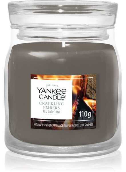 Yankee Candle Crackling Embers mirisna svijeća Signature 110 g