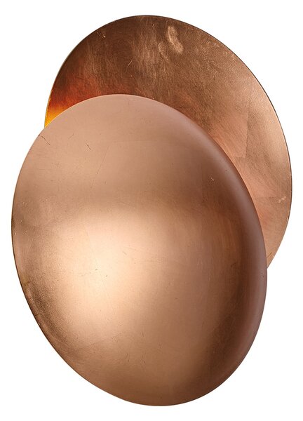 Moderna zidna svjetiljka bakrena 34,5 cm 2-svjetla - Sunrise