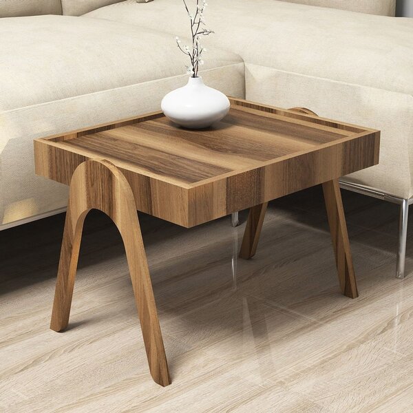 Woody Fashion Set stolića ROMA WALNUT, Roma - Walnut