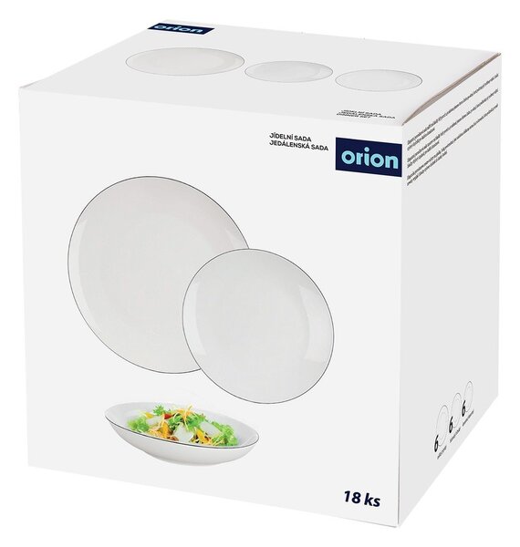 Servis za jelo 18 kom od new china bone porculana Decora – Orion