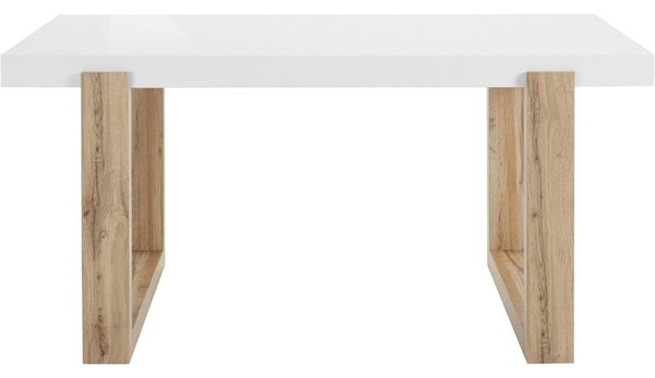 Bijeli blagovaonski stol 90x160 cm Solid – Støraa