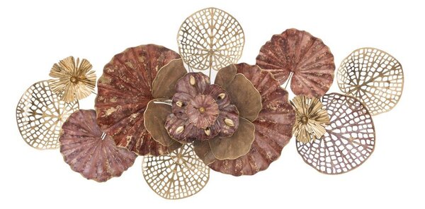 Metalna viseća dekoracija Mauro Ferretti Flowery, 118 x 58 cm