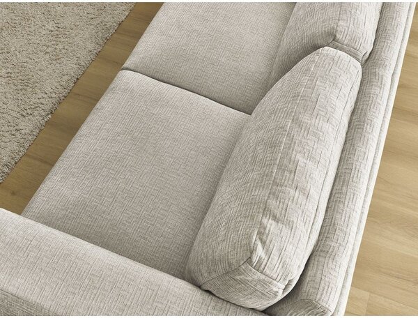 Bež sofa za spavanje/sklopiva od šenila 240 cm Hugo – Bobochic Paris