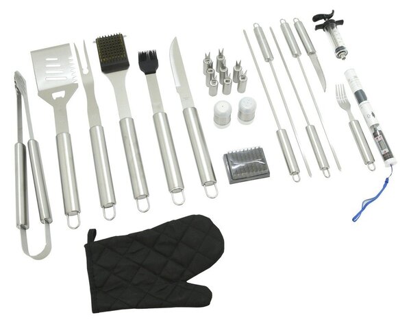 Set pribora za roštilj 27 kom – Cattara