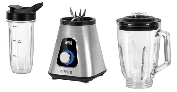1300W Inox električni blender i mikser 1500ml + 600ml Bidon