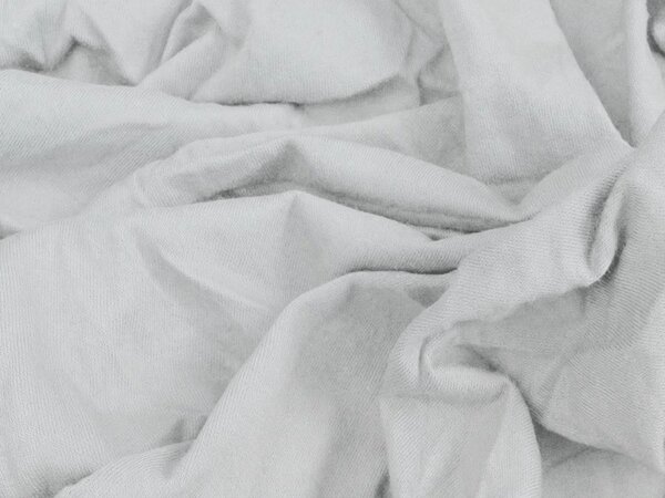 Jersey plahta HIGHFIT srebrna 90 x 200 cm