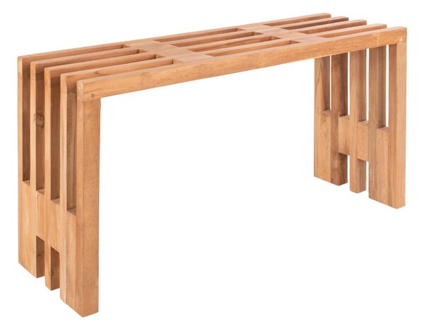 Vrtna klupa od tikovine House Nordic Benidorm, 90 x 30 cm