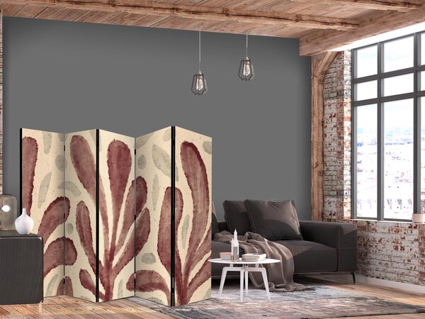 Paravan - Waving Leaves - Irregular Plant Shapes in the Style of Matisse