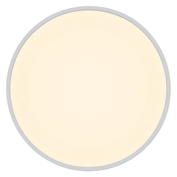 Nordlux Oja Smart LED stropna svjetiljka, bijela, Ø 60 cm, prigušiva, Bijela, Kuhinja, Plastika
