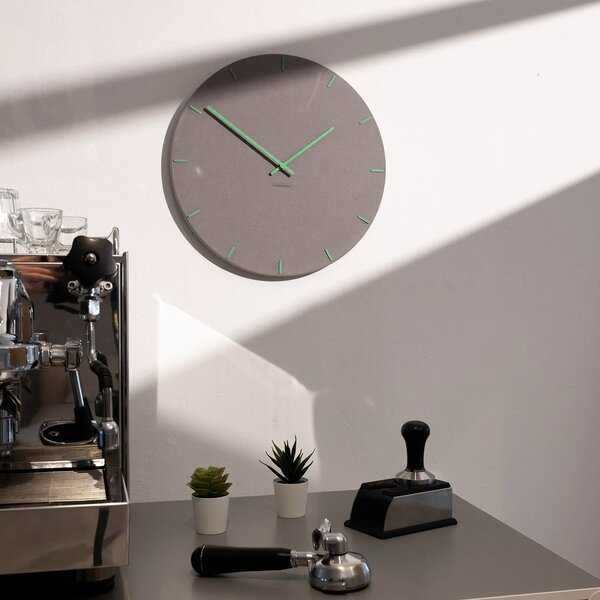 Zidni sat Luxhora Pura Circ Light Grey 11 boja kazaljki