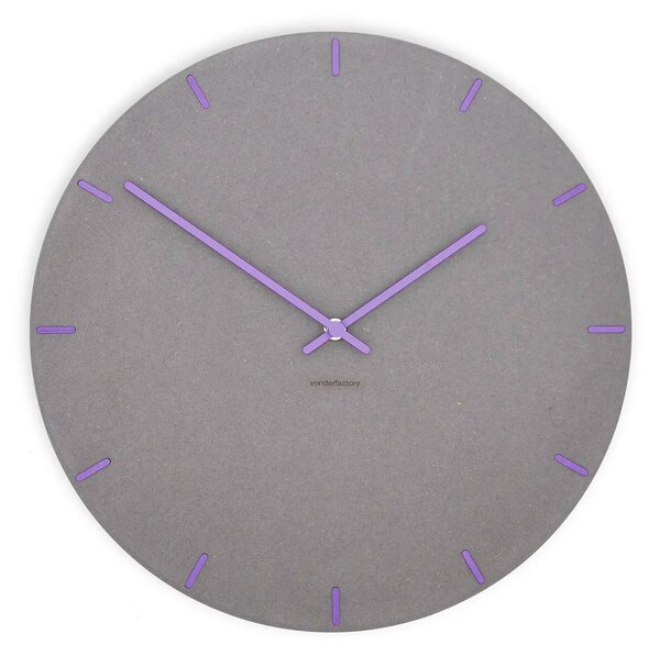 Zidni sat Luxhora Pura Circ Light Grey 11 boja kazaljki