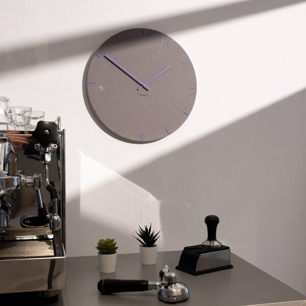 Zidni sat Luxhora Pura Circ Light Grey 11 boja kazaljki