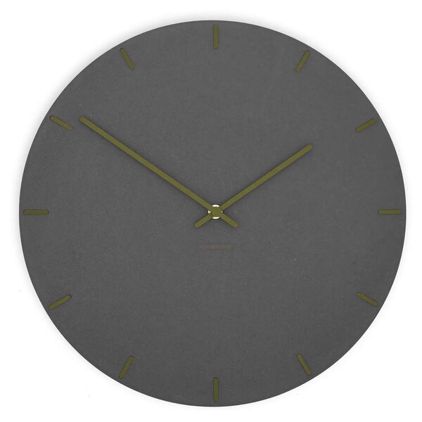 Zidni sat Luxhora Pura Circ Black 11 boja kazaljki