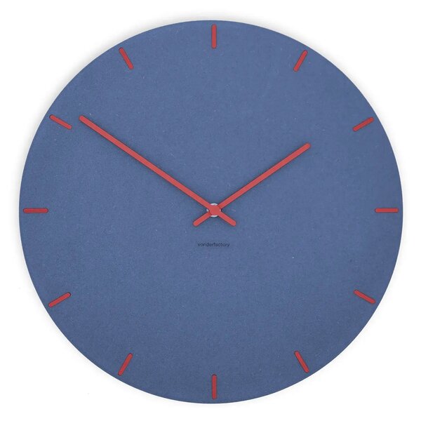 Zidni sat Luxhora Pura Circ Dark Blue 11 boja kazaljki
