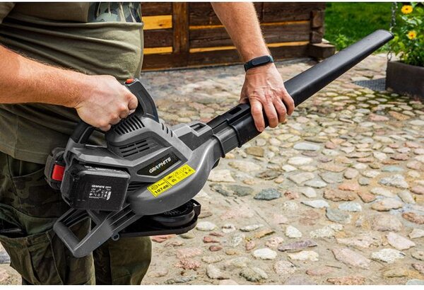 Vrtni usisavač Energy+ 36V Li-lon, 2u1, kapacitet vrećice 35L, bez baterije 58G036 GRAPHITE