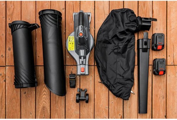 Vrtni usisavač Energy+ 36V Li-lon, 2u1, kapacitet vrećice 35L, bez baterije 58G036 GRAPHITE