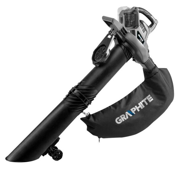 Vrtni usisavač Energy+ 36V Li-lon, 2u1, kapacitet vrećice 35L, bez baterije 58G036 GRAPHITE
