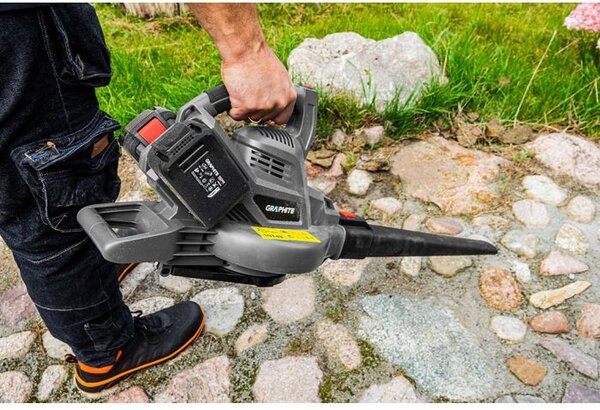 Vrtni usisavač Energy+ 36V Li-lon, 2u1, kapacitet vrećice 35L, bez baterije 58G036 GRAPHITE