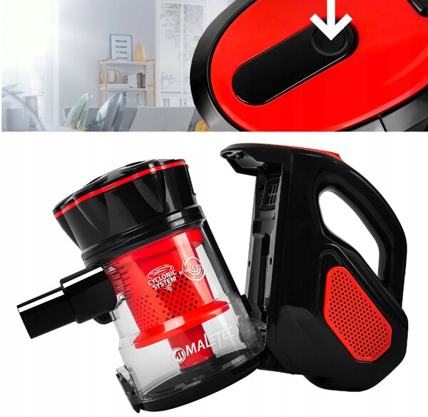 Ručni usisavač Vertical Turbo Cyclone 5 u 1 600W bez vrećice