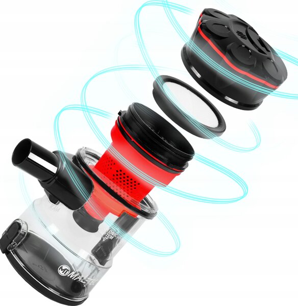 Ručni usisavač Vertical Turbo Cyclone 5 u 1 600W bez vrećice