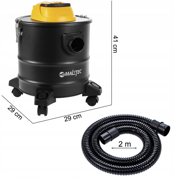 Industrijski usisavač pepela s HEPA filtrom ML1800-ASH 18L
