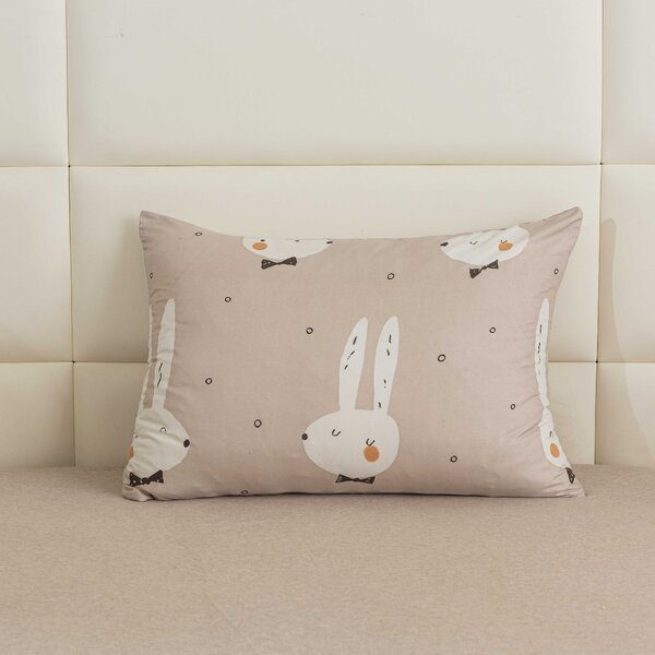 Plahta od mikrovlakana 140x240 cm i jastučnica 50x70 cm WHITE RABBIT, bež