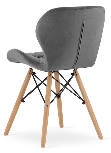 Stolica Lago - Graphite - 1 komad