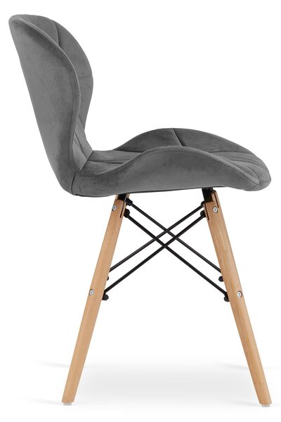 Stolica Lago - Graphite - 1 komad