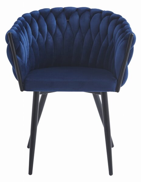 Stolica Orion outlet - Velvet blue