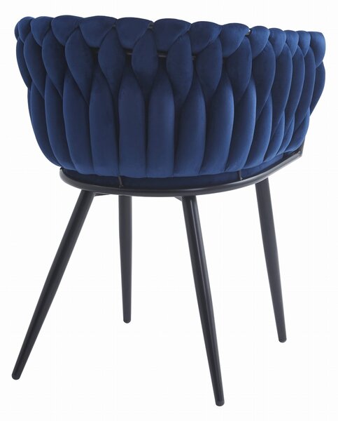 Stolica Orion outlet - Velvet blue