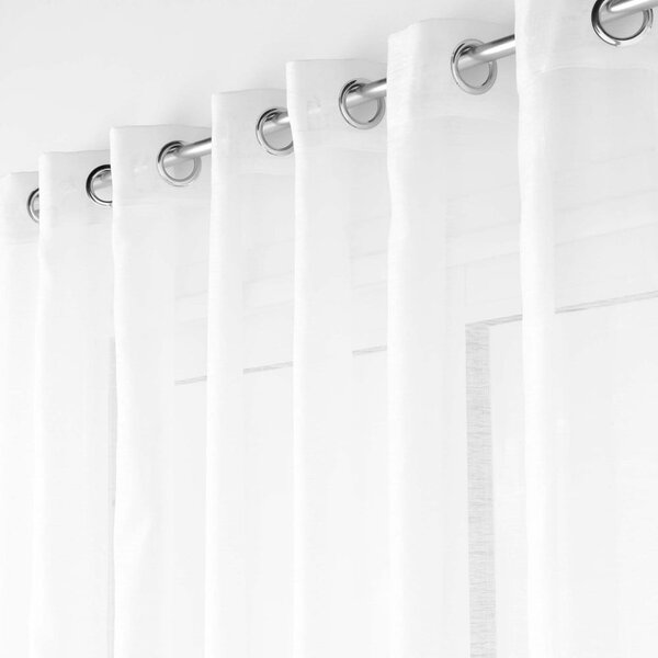 Bijela prozirna zavjesa od voila 400x240 cm Lissea – douceur d'intérieur