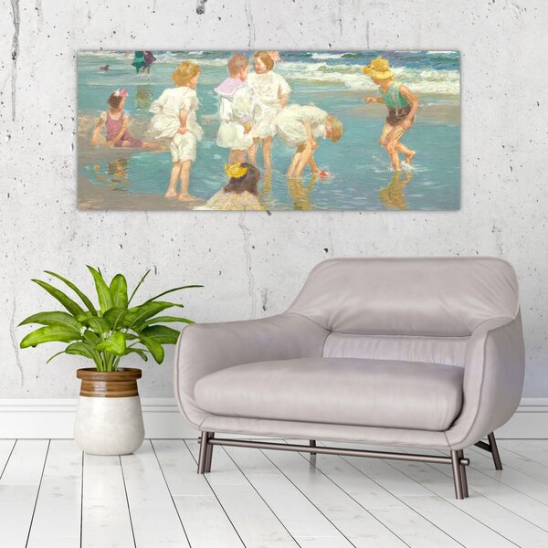 Slika - Edward Henry Potthast, A Holiday, reprodukcije (120x50 cm)