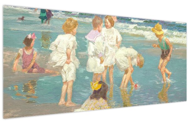Slika - Edward Henry Potthast, A Holiday, reprodukcije (120x50 cm)