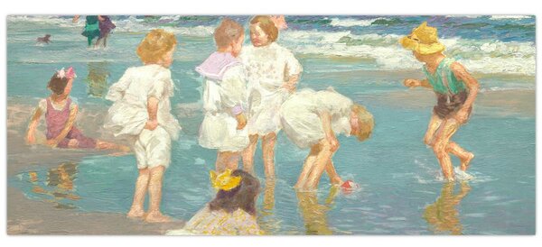 Slika - Edward Henry Potthast, A Holiday, reprodukcije (120x50 cm)