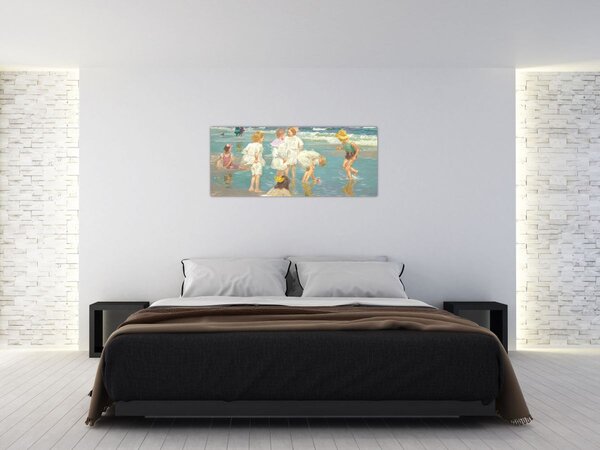 Slika - Edward Henry Potthast, A Holiday, reprodukcije (120x50 cm)