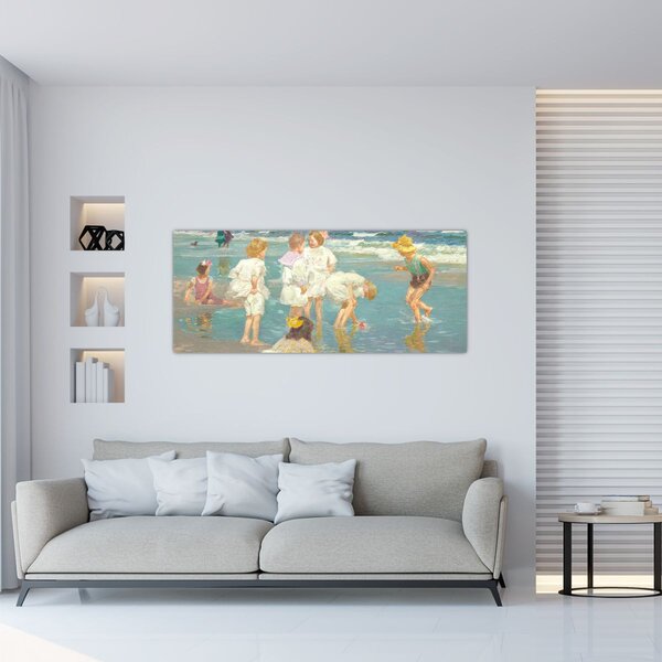 Slika - Edward Henry Potthast, A Holiday, reprodukcije (120x50 cm)