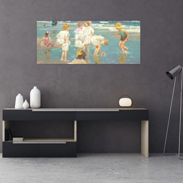 Slika - Edward Henry Potthast, A Holiday, reprodukcije (120x50 cm)