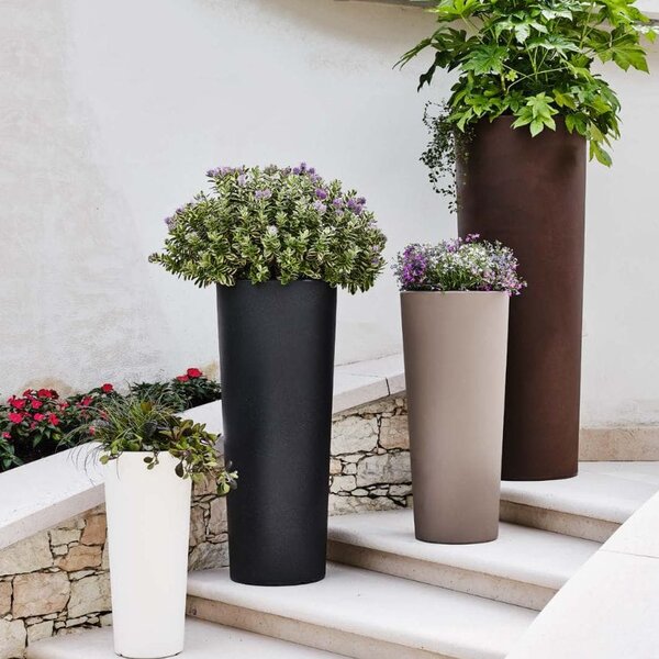 Saksija za cvijeće Slim 90 cm Cappuccino boje - 71 - 90 cm - Teraplast - 31 do 50cm